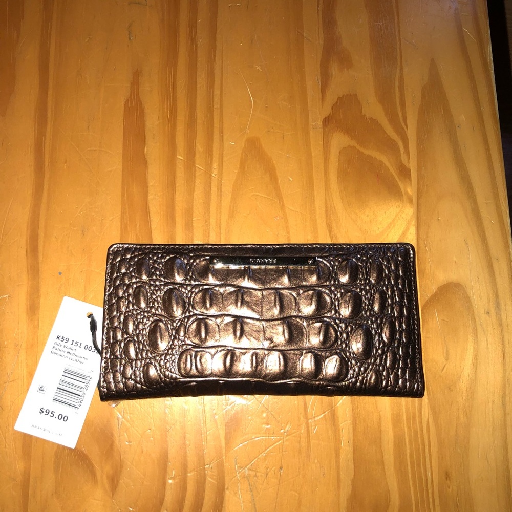 Brahmin ady wallet patina NWT